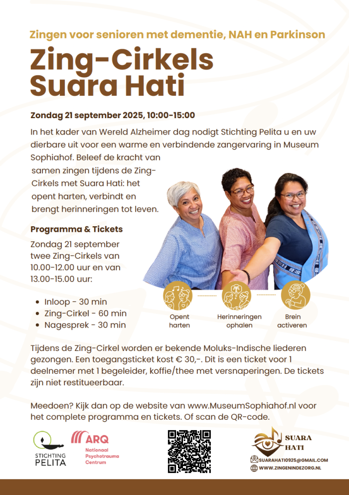 Zing-Cirkel, Suara Hati, Stichting Pelita, Museum Sophiahof, Den Haag
